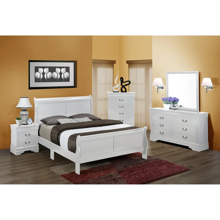 Crown Mark Louis Philip B3650 6 pc King Sleigh Bedroom Set