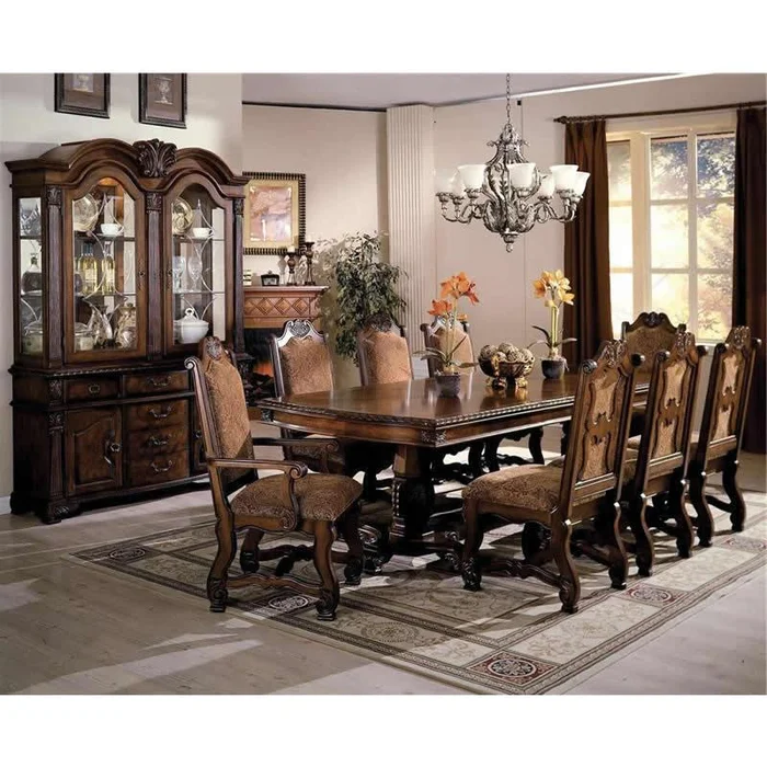 Crown Mark Neo Renaissance 2400 5 pc Dining Set