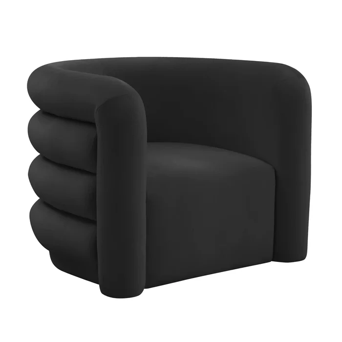 Curves – Velvet Lounge Chair