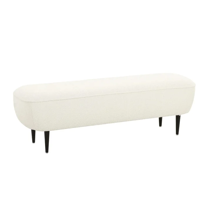 Denise – Boucle Bench – Cream
