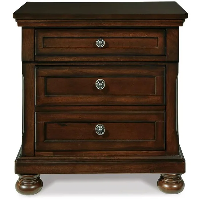 Diamond Modern Furniture Ashley Porter 3-Drawer Nightstand B697-92