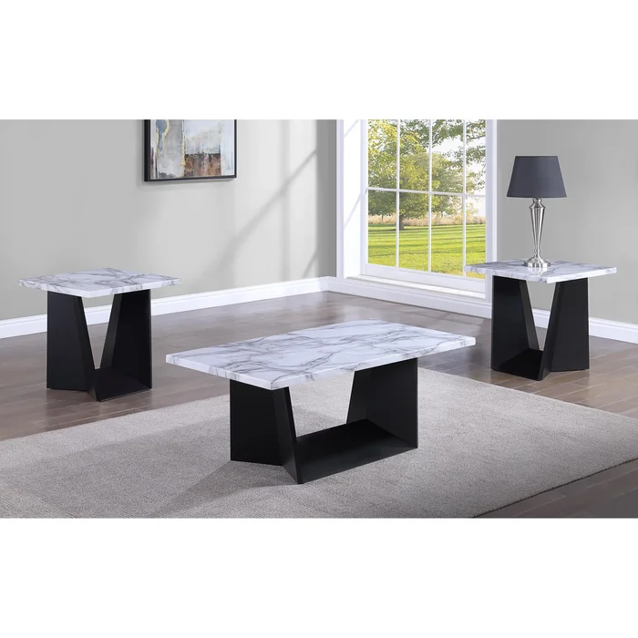 Diamond Modern Furniture CM Adea Occasional Table Set 4226-BASE/4226-TOP