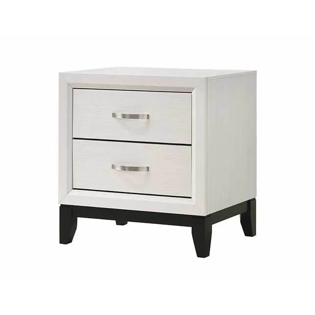 Diamond Modern Furniture CM Akerson 2-Drawer Nightstand B4610-2