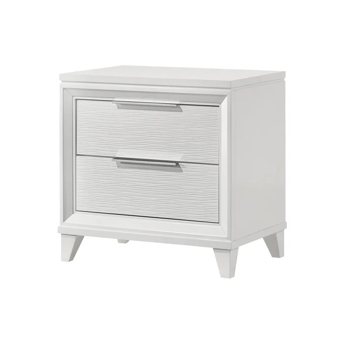 Diamond Modern Furniture CM Cressida 2-Drawer Nightstand B7300-2