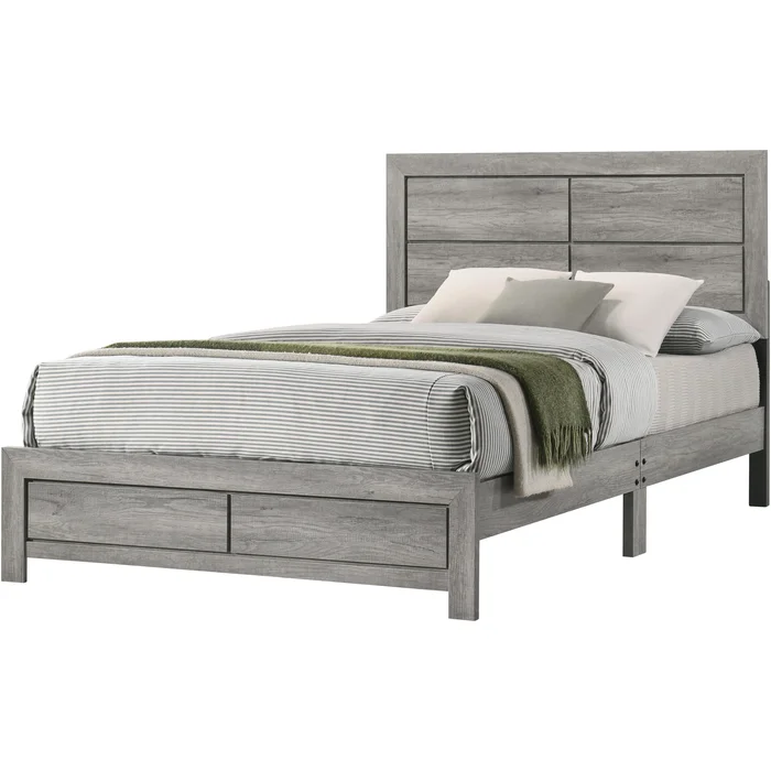 Diamond Modern Furniture CM Hopkins Queen Platform Bed B9320-Q-BED