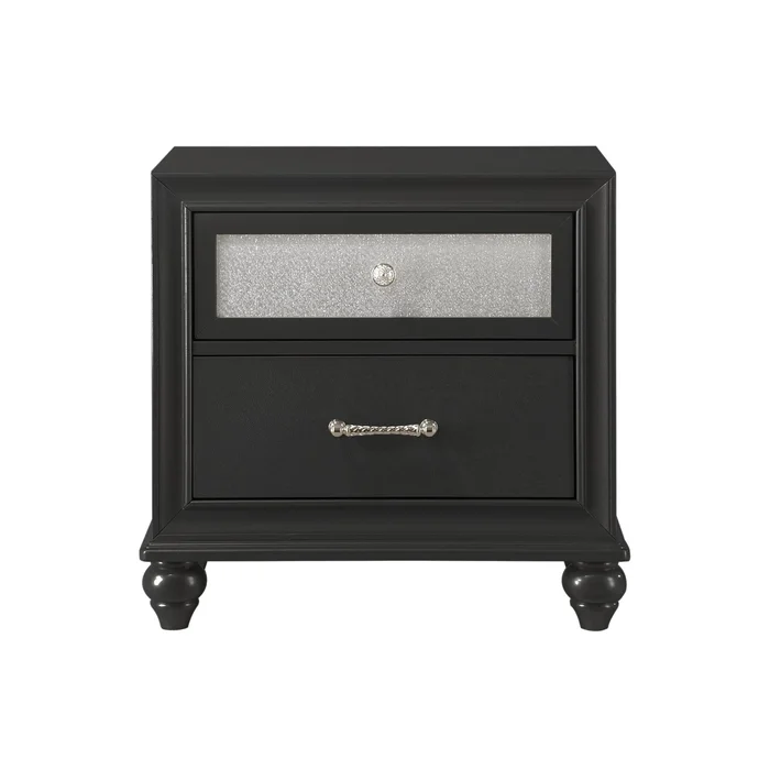 Diamond Modern Furniture CM Lila 2-Drawer Nightstand B4398-2