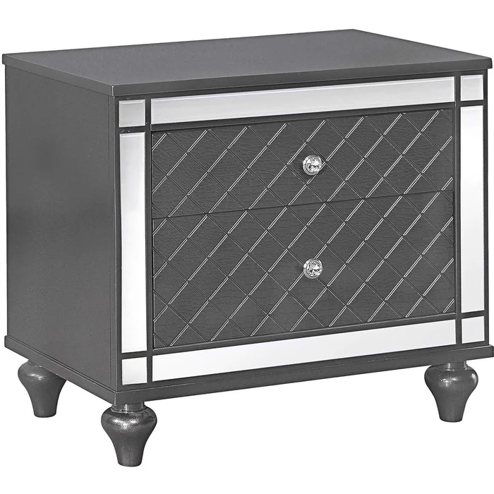 Diamond Modern Furniture CM Refino 2-Drawer Nightstand B1670-2N