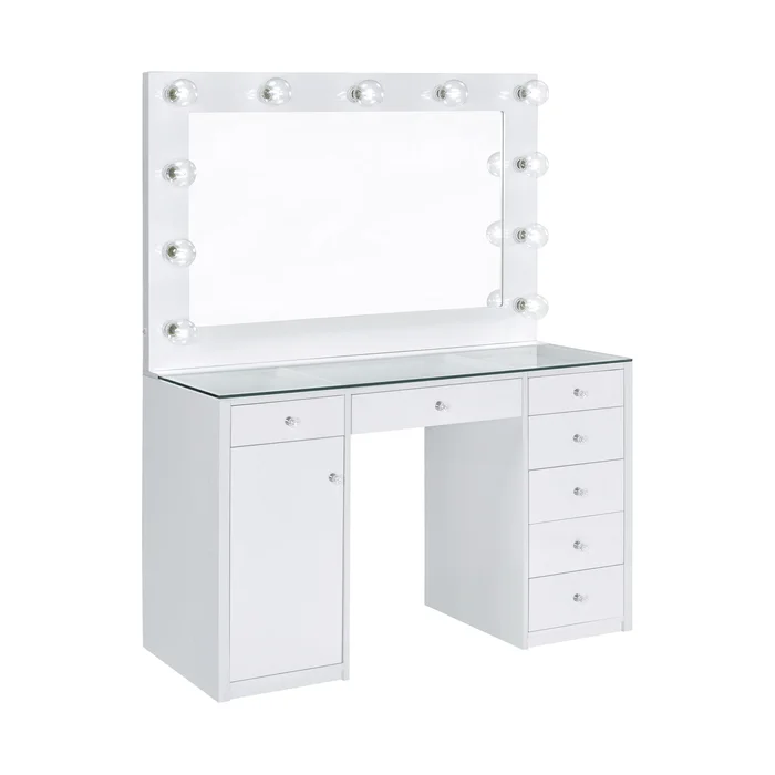 Diamond Modern Furniture COA Acena 7-Drawer Vanity Table 931143