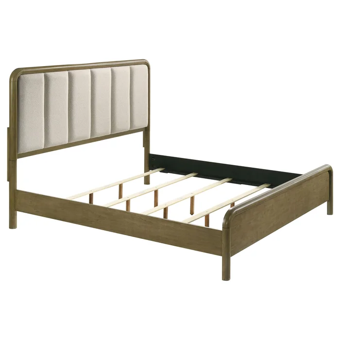 Diamond Modern Furniture COA Amsbury King Upholstered Bed 224271KE