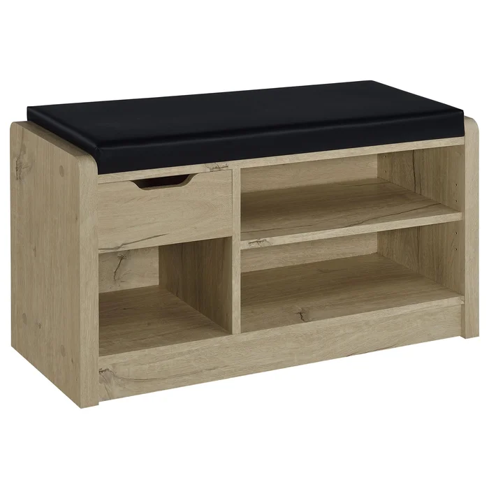 Diamond Modern Furniture COA Arrington Storage Bench 910322
