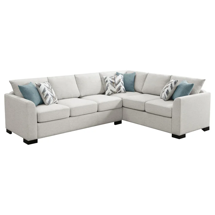 Diamond Modern Furniture COA Ashford Fabric Sleeper Sectional 500818