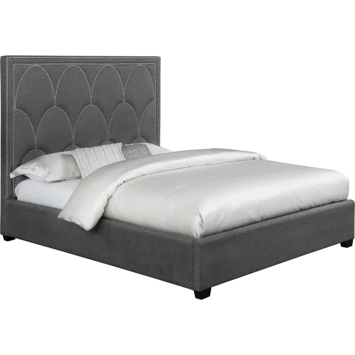 Diamond Modern Furniture COA Bowfield Queen Upholstered Panel Bed 315900Q