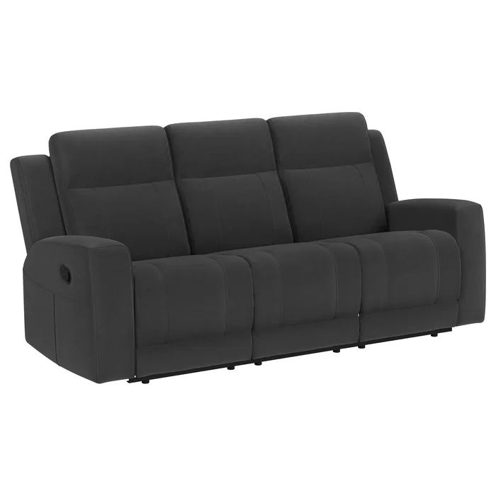 Diamond Modern Furniture COA Brentwood Reclining Fabric Sofa 610284