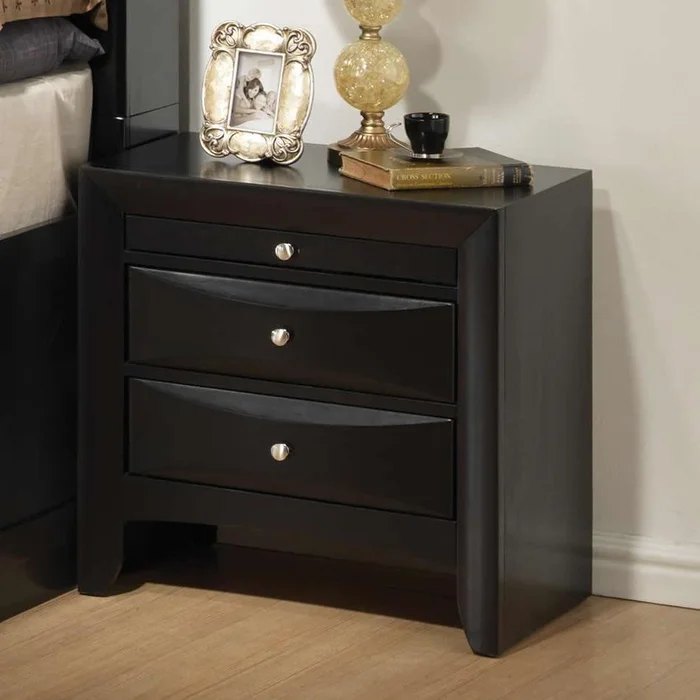 Diamond Modern Furniture COA Briana 2-Drawer Nightstand 200702