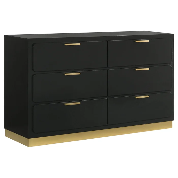 Diamond Modern Furniture COA Caraway 6-Drawer Dresser 224783