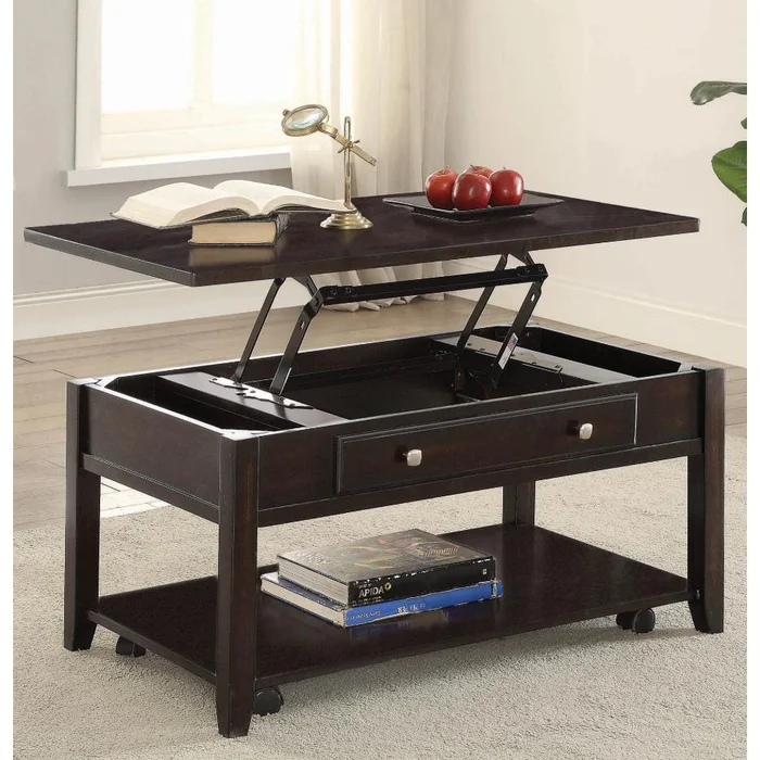 Diamond Modern Furniture COA Coffee Table Lift Top 721038