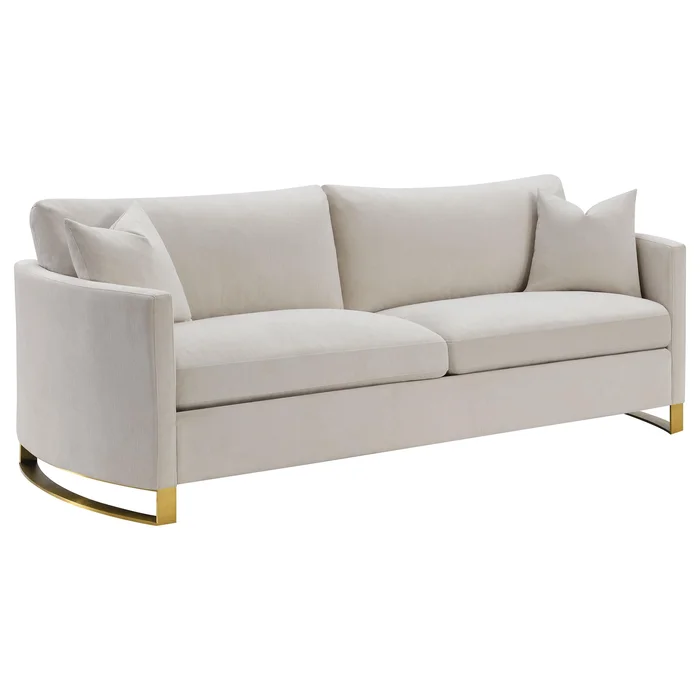 Diamond Modern Furniture COA Corliss Stationary Fabric Sofa 508821