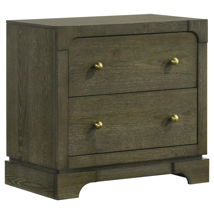 Diamond Modern Furniture COA Gran Park 2-Drawer Nightstand 224932