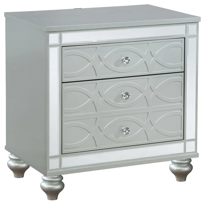 Diamond Modern Furniture COA Gunnison 2-Drawer Nightstand 223212
