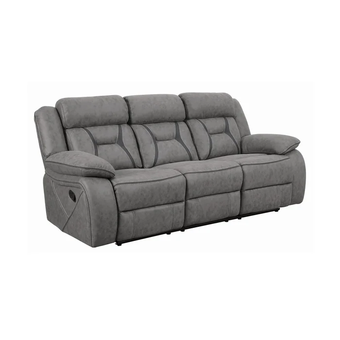 Diamond Modern Furniture COA Higgins Reclining Leatherette Sofa 602261