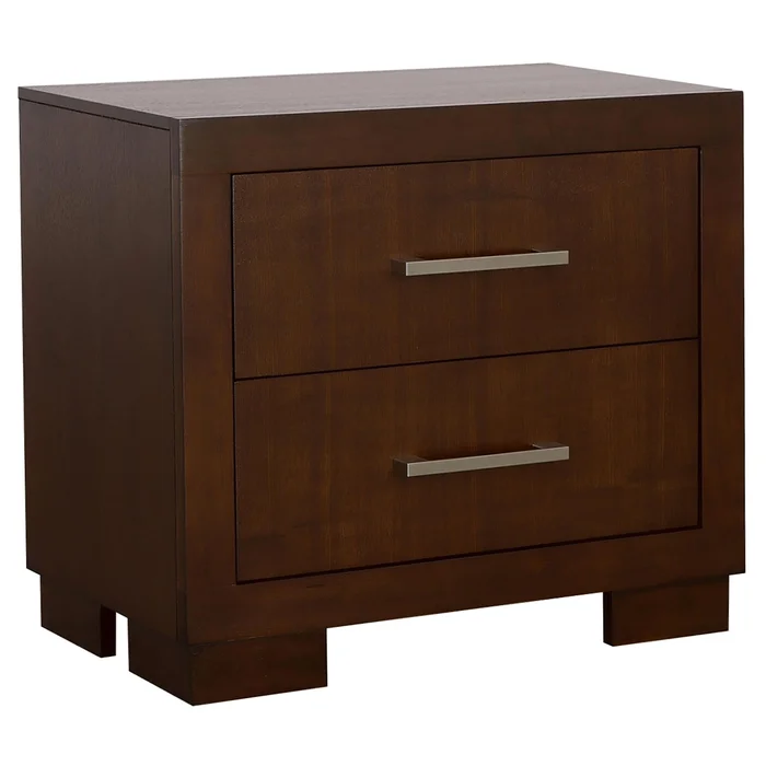 Diamond Modern Furniture COA Jessica 2-Drawer Nightstand 200712
