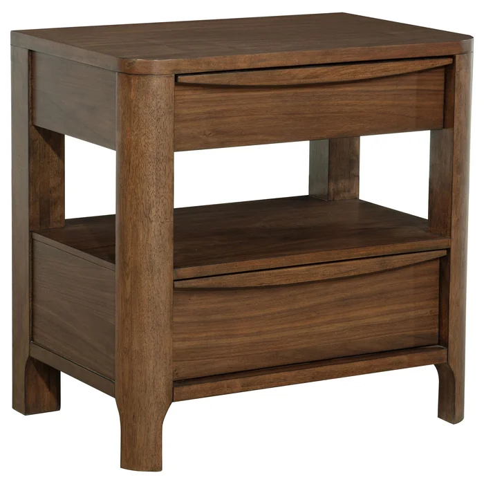 Diamond Modern Furniture COA Maderia 2-Drawer Nightstand 223322