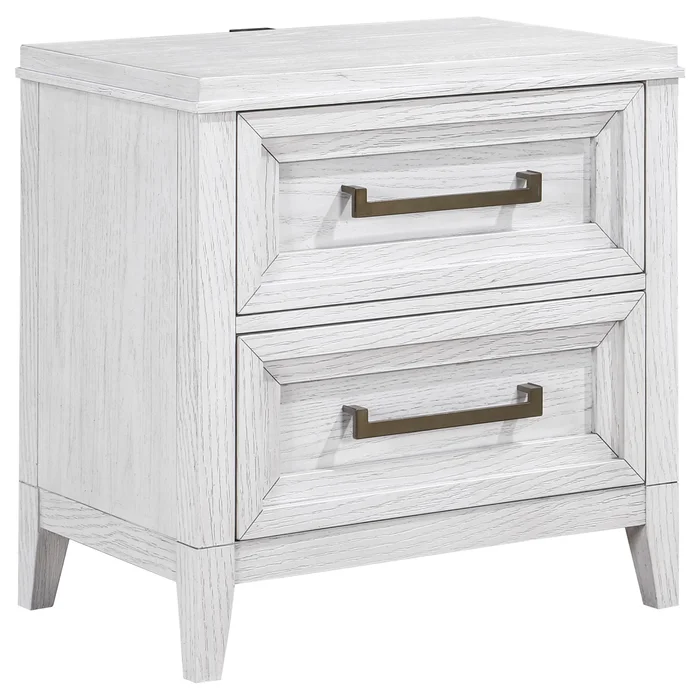 Diamond Modern Furniture COA Marielle 2-Drawer Nightstand 224842