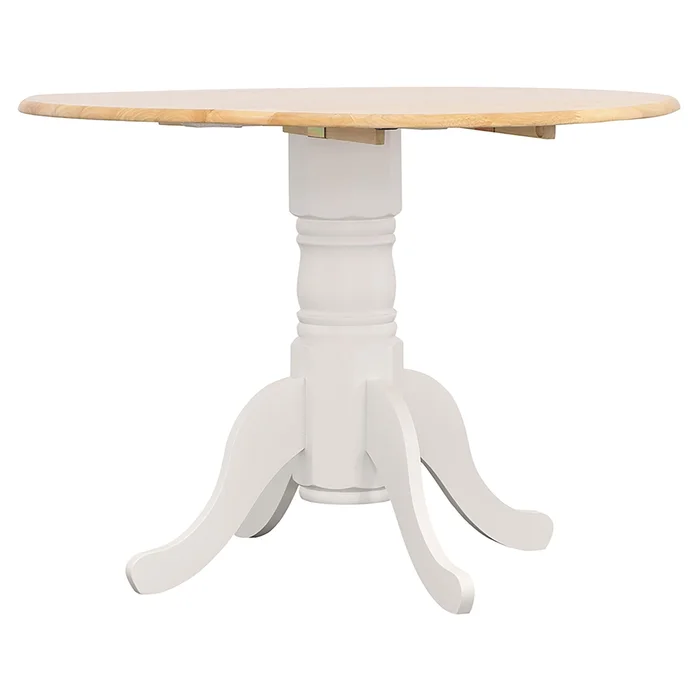 Diamond Modern Furniture COA Round Allison Dining Table with Pedestal Base 4241