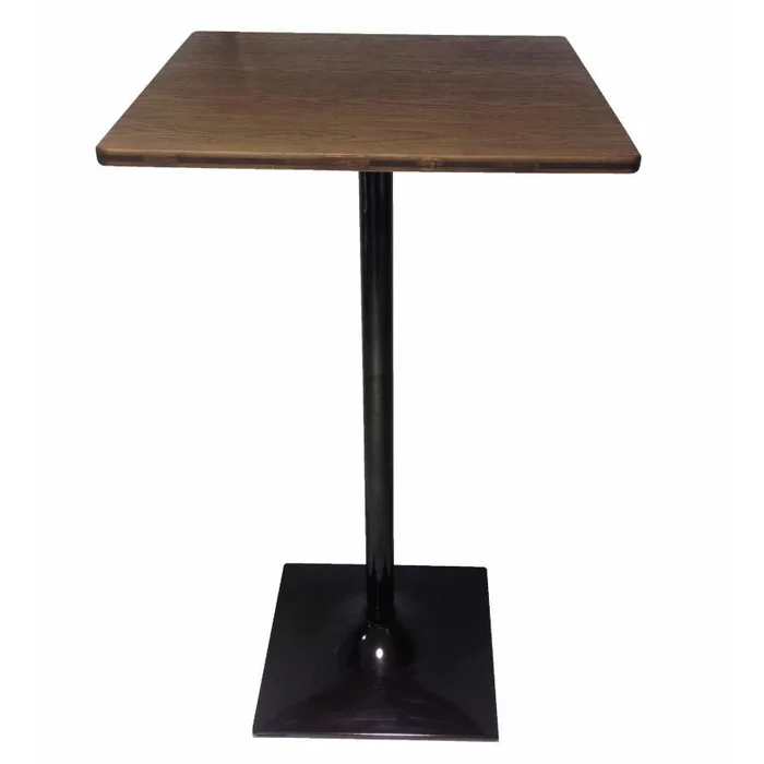 Diamond Modern Furniture COA Square Cavalier Pub Height Dining Table with Pedestal Base 100730