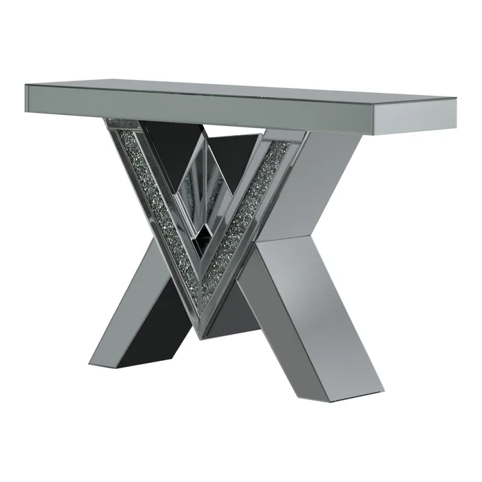 Diamond Modern Furniture COA Taffeta Sofa Table 723449