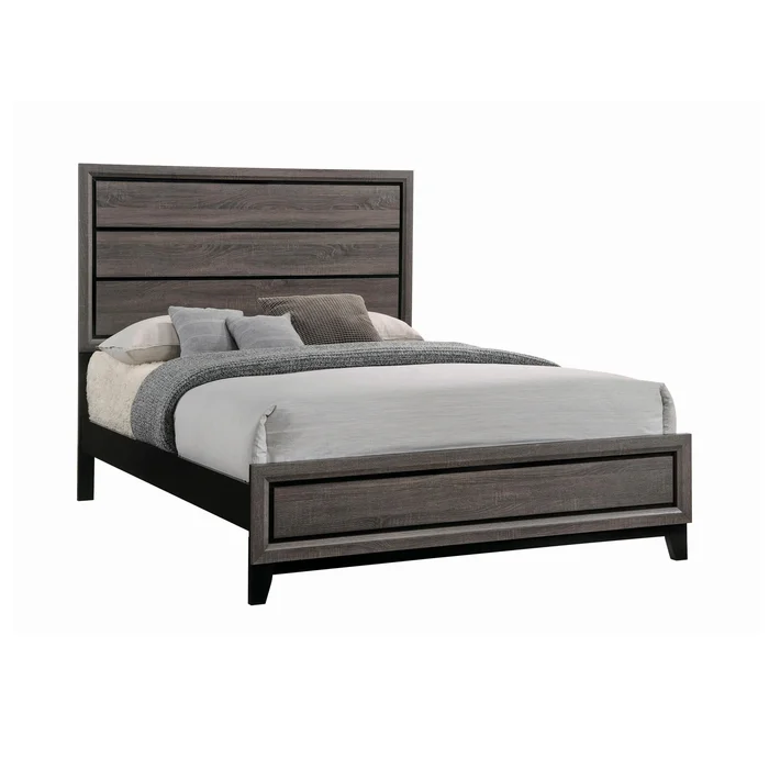 Diamond Modern Furniture COA Watson King Panel Bed 212421KE