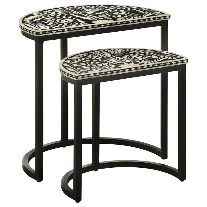 Diamond Modern Furniture COA Zakiya Nesting Tables 930195