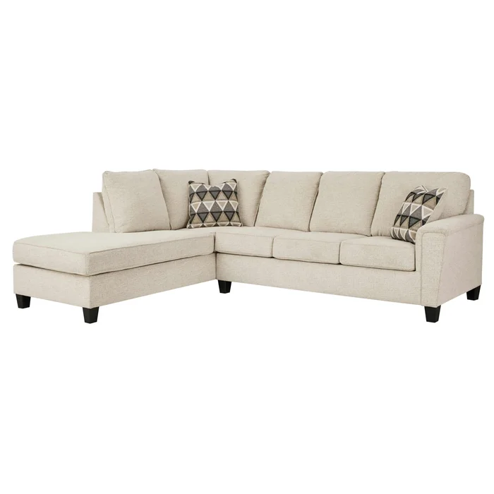Diamond Modern Furniture Exclusive Design Abinger Fabric Queen Sleeper Sectional 8390416/8390470
