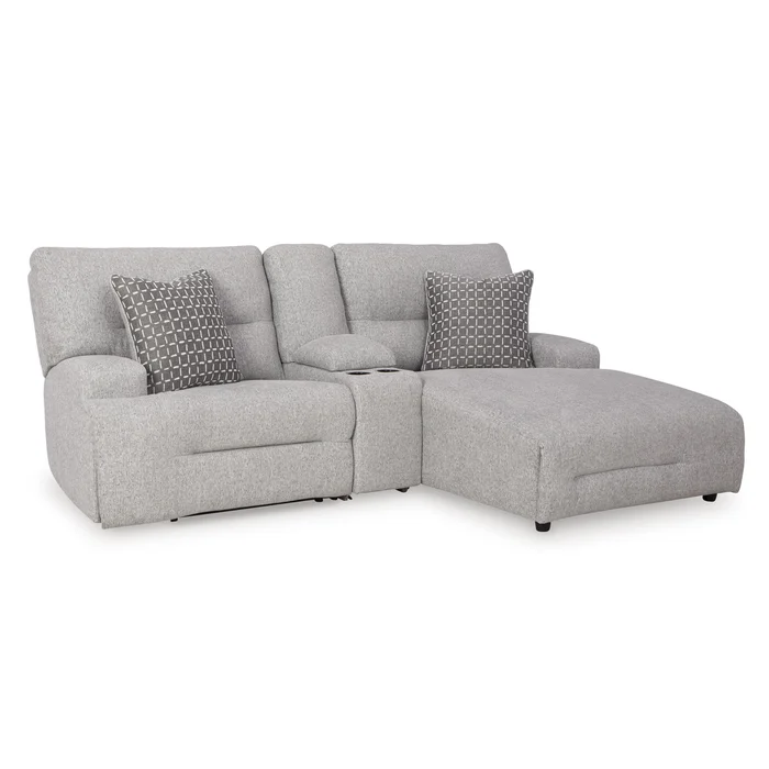 Diamond Modern Furniture Exclusive Design Acklen Place Power Reclining Fabric Sofa 9360558/9360557/9360597