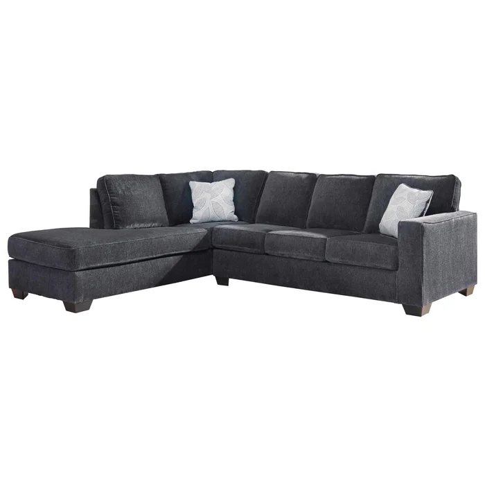 Diamond Modern Furniture Exclusive Design Altari Fabric Full Sleeper Sectional 8721316/8721383