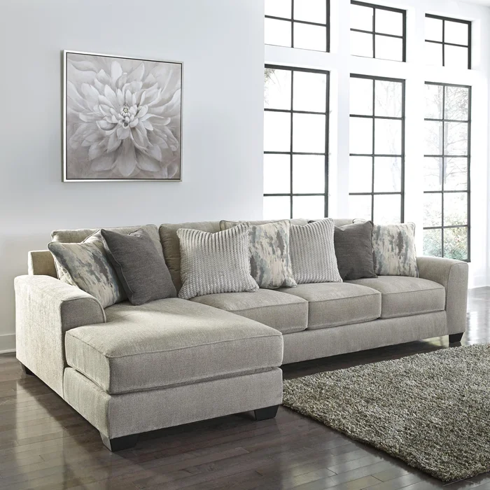 Diamond Modern Furniture Exclusive Design Ardsley Fabric 2 pc Sectional 3950416/3950467