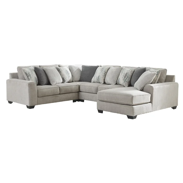 Diamond Modern Furniture Exclusive Design Ardsley Fabric 4 pc Sectional 3950455/3950477/3950434/3950417