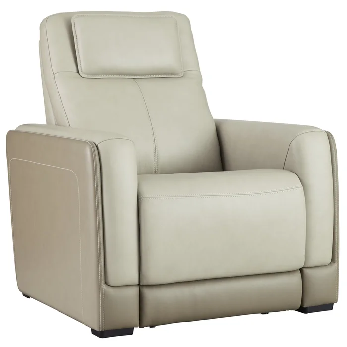 Diamond Modern Furniture Exclusive Design Battleville Power Leather Match Recliner U3070513