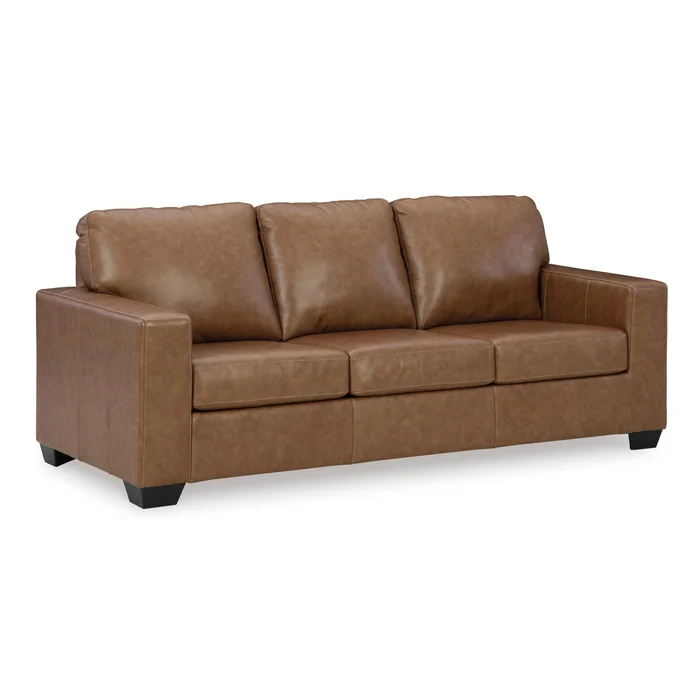 Diamond Modern Furniture Exclusive Design Bolsena Stationary Leather Match Sofa 5560338
