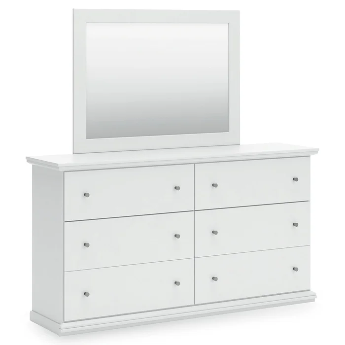 Diamond Modern Furniture Exclusive Design Bostwick Shoals 6-Drawer Dresser with Mirror B139-31/B139-35