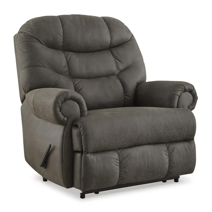 Diamond Modern Furniture Exclusive Design Camera Time Leather Look Recliner with Wall Recline 6570729