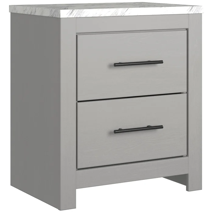Diamond Modern Furniture Exclusive Design Cottonburg 2-Drawer Nightstand B1192-92