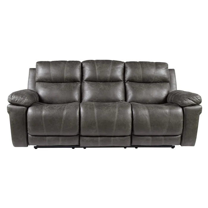 Diamond Modern Furniture Exclusive Design Erlangen Power Reclining Leather Look Sofa 3000415