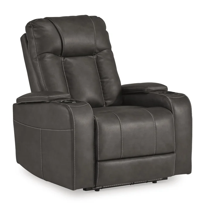 Diamond Modern Furniture Exclusive Design Feazada Power Rocker Leather Look Recliner 6620513