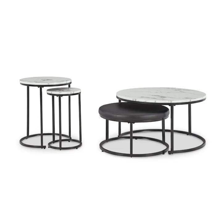 Diamond Modern Furniture Exclusive Design Jusmour Nesting Tables T161-14