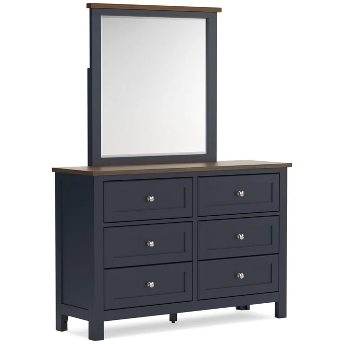 Diamond Modern Furniture Exclusive Design Landocken Dresser Mirror B414-21/B414-26