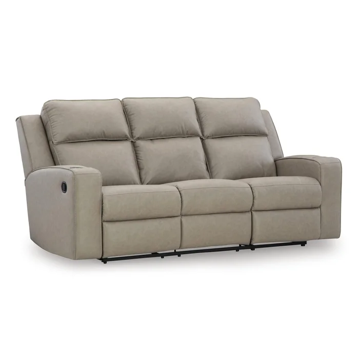 Diamond Modern Furniture Exclusive Design Lavenhorne Reclining Leather Look Sofa 6330789