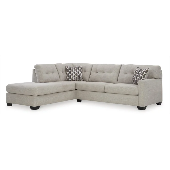 Diamond Modern Furniture Exclusive Design Mahoney Fabric Full Sleeper Sectional 3100416/3100483