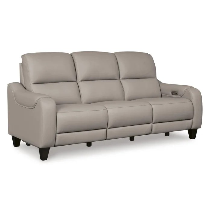 Diamond Modern Furniture Exclusive Design Mercomatic Power Reclining Leather Match Sofa U7531215