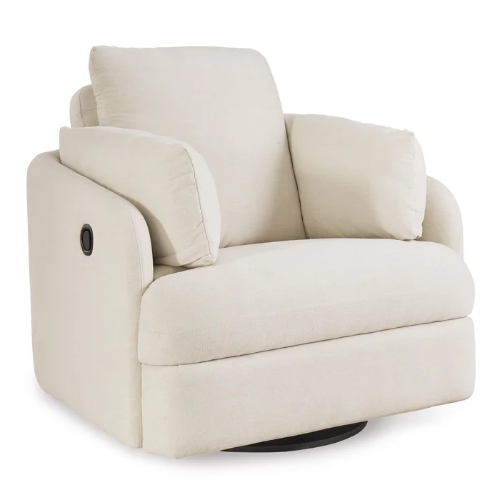 Diamond Modern Furniture Exclusive Design Modmax Swivel Glider Fabric Recliner 9210361
